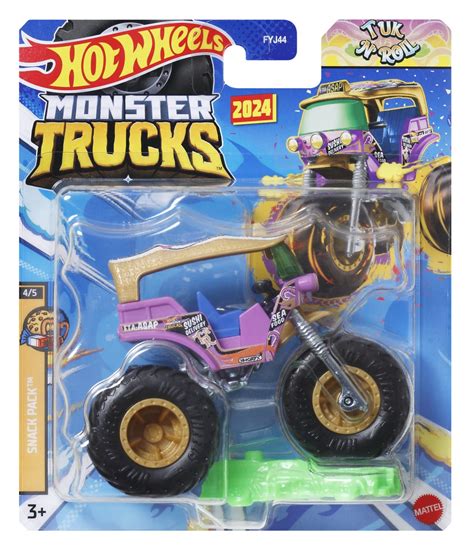 HOT WHEELS MONSTER TRUCK MASINUTA TUK NROLL SCARA 1 64 SuperHeroes ToysZone Eurostoc Ro