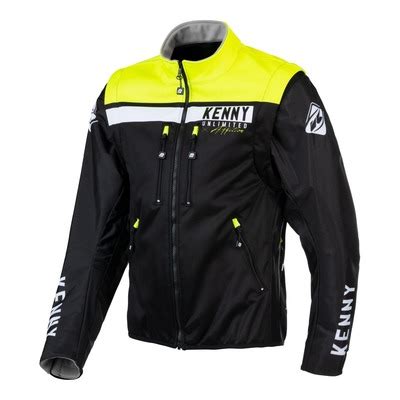 Veste Enduro Kenny Softshell Enduro Gris Quipement Cross Sur B Canerie