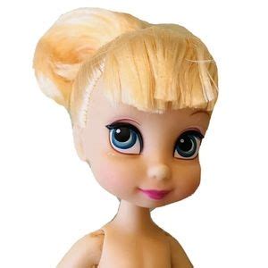 Disney Toys Tinkerbell 5 Mini Princess Doll Disney Animators Collection Nude To Dress Poshmark
