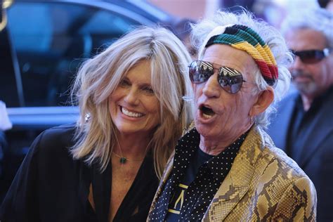 Keith Richards Patti Hansen 2022