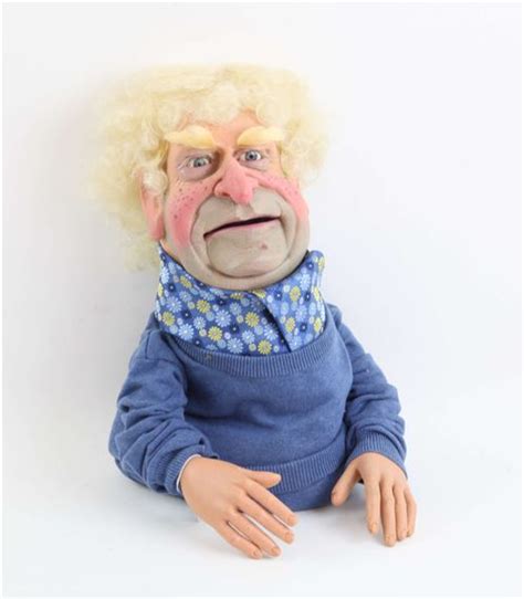 Phil Eason Blonde Hair Male Puppet Designed And Built By Phil Eason Mutualart