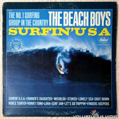 The Beach Boys ‎– Surfin' USA (1976) Vinyl, LP, Album, Reissue – Voluptuous Vinyl Records