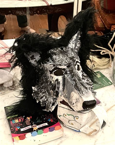 Wolf Mask Pattern • Ultimate Paper Mache