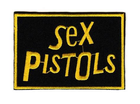 Sex Pistols Embroidered Sew On Patch English Punk Rock Music Band Logo Etsy