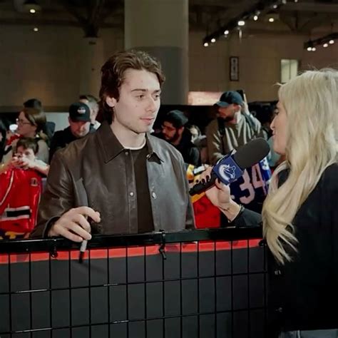 Quinn Hughes In Hot Hockey Players Hockey Players Quinn