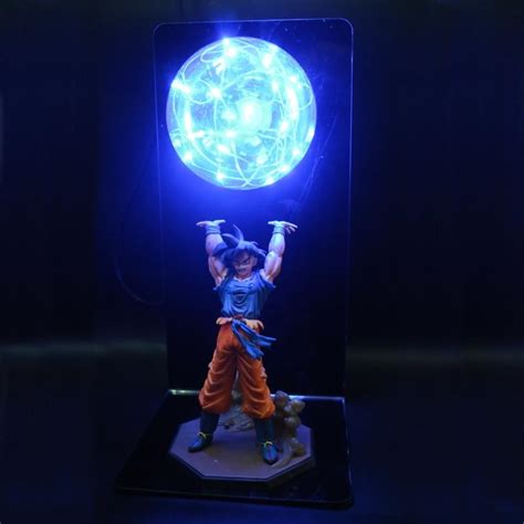 dragon ball  goku spirit bomb led night lamp nintendo core