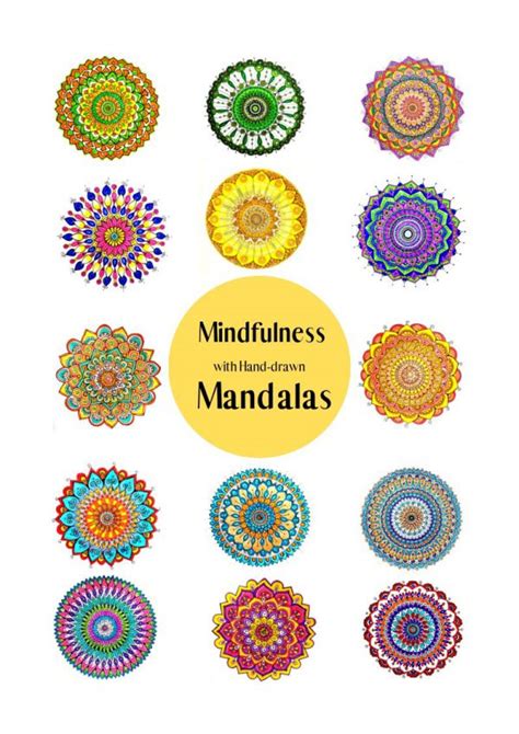 Mindfulness With Hand Drawn Mandalas E Book Expressive Arts Therapy