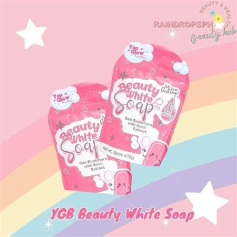 BEAUTY WHITE SOAP By You Glow Babe 5 Bars X 70g Ne W H1N5 8 70