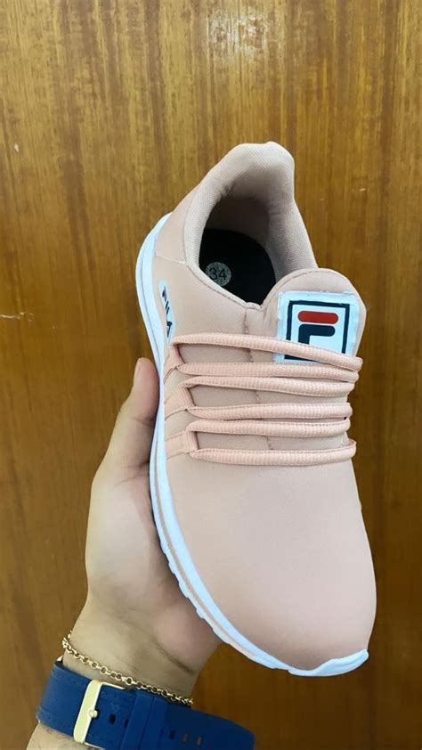 T Nis Fila Fly Sport Nude Mega Promo O Envio H T Nis Feminino Fila