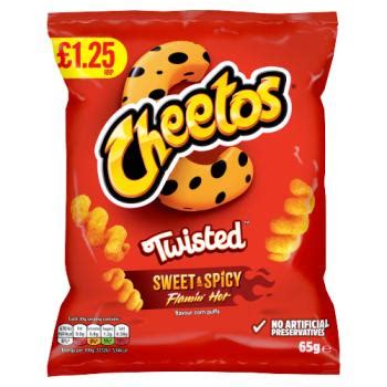 Check Halal Status Of Cheetos Twisted Flamin Hot Snacks Crisps Install Mustakshif