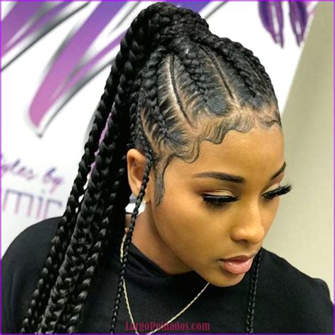 Peinados Con Trenzas Africanas Largo Peinados