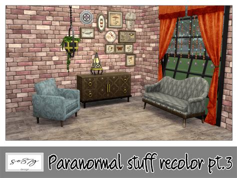 Sims 4 paranormal stuff recolor | The Sims Book