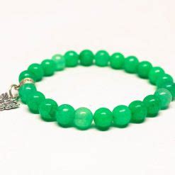 Green Jade Stone Bracelet - Handicrafts In Nepal