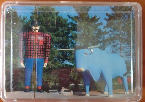 Paul Bunyan Babe Playing Cards BCHS