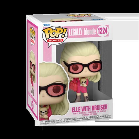 Funko Pop Movies Legally Blonde Elle With Bruiser Game U