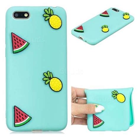 Watermelon Pineapple Soft D Silicone Case For Huawei Y Prime Y