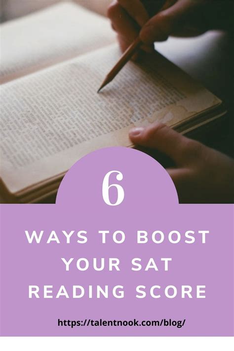 6 Ways To Boost Your Sat Reading Score Talentnook Sat Reading