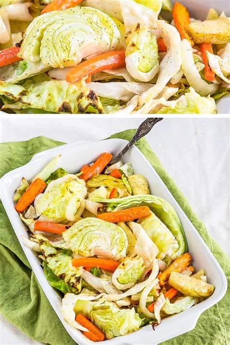 Baked Cabbage Carrot Medley | Cabbage and carrot recipe, Cabbage