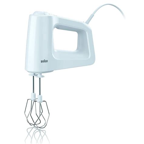 Braun MultiMix 3 Hand Mixer, 450 Watt, White - HM3000