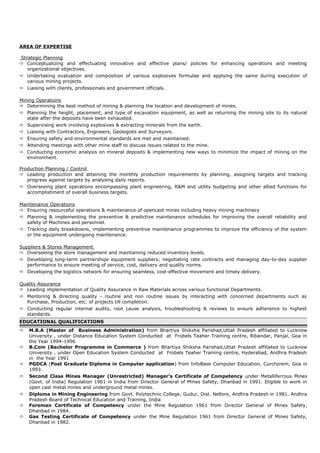 Resume Ps Reddy M Pdf