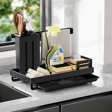 Kitchen Sink Caddy Sink Organiser Kitchen Sink Caddy Sponge Holder