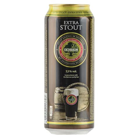 Cerveza EICHBAUM EXTRA STOUT Lata 500 BWS