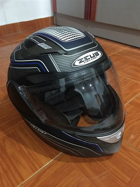Zeus Full Face Helmet Auto Accessories On Carousell