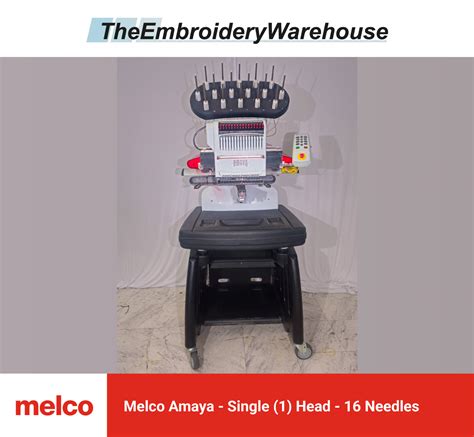 Melco Emt Single Head Needles Commercial Embroidery Machine