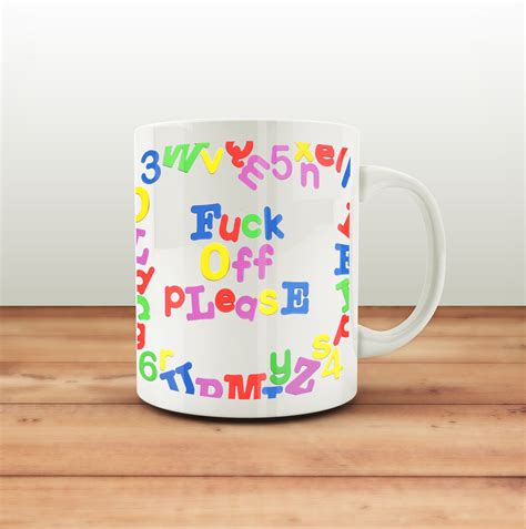 Fuck Off Fridge Magnet Mug