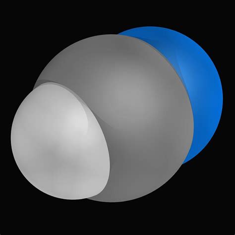 hydrogen cyanide molecule digital art  laguna design fine art america