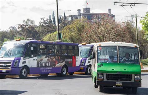 Subirá 1 Peso A La Tarifa De Micros Y Camiones De La Cdmx Almomento