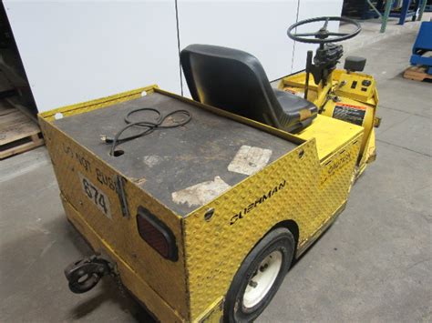 CUSHMAN 1999 898340A Electric Tug Tugger Mule 36V 3000Lb Tow Capacity Tested | Bullseye ...