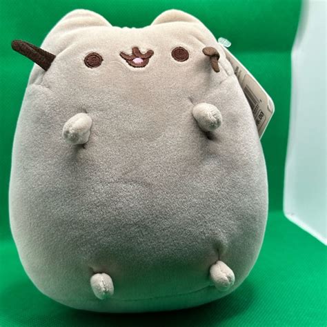 Gund Toys Gund Pusheen The Cat Squisheen Plush Squishy Gray Tags