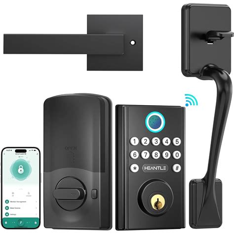 Suming Wifi Front Door Lock Set Fingerprint Keyless Entry Digital