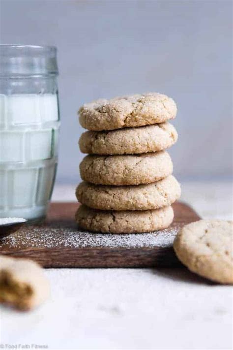 Gluten Dairy Free Vegan Sugar Cookies | Food Faith Fitness