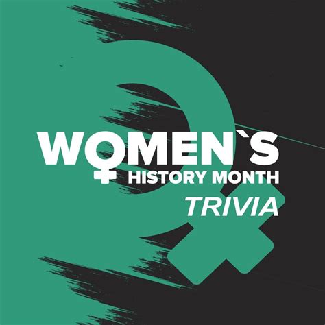 Womens History Month Weekly Trivia — Connect