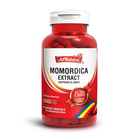 momordica extract castravete amar  capsule adnatura dr max farmacie