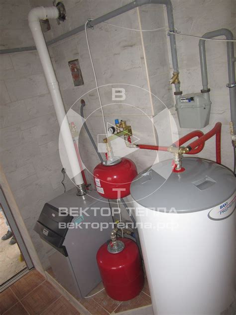 монтаж котлов отопления