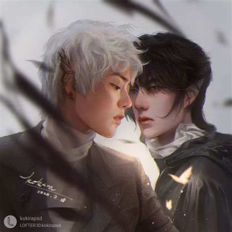 Pin by Purl on Bác Quân Nhất Tiêu 博君一肖 Cute gay couples Cute gay Anime drawings boy