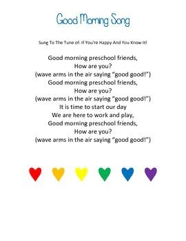 Good Morning Circle Time Songs For Toddlers : Circle Time Songs For Preschool 12 Learning Songs ...