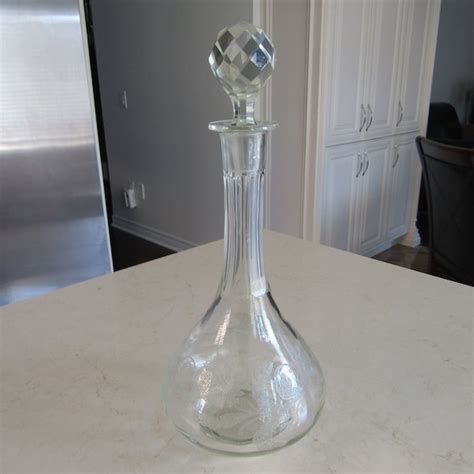 Etched Decanter Etsy