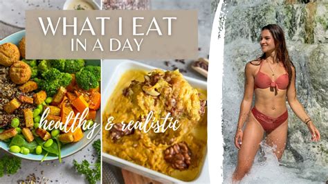 A Realistic What I Eat In A Day Vegan Einfach Proteinreich