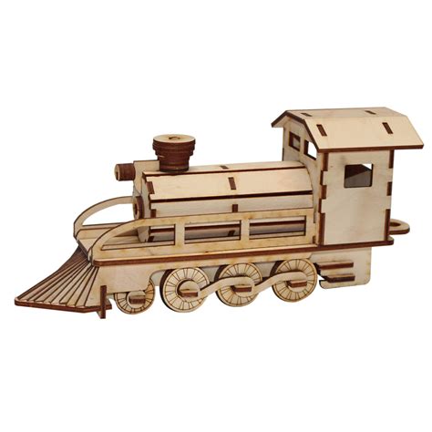 Steam Train Wood Model Kit - Discover Holmes County Ohio