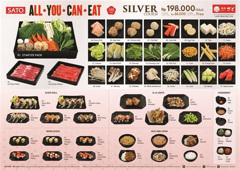 All You Can Eat Washoku Sato Indonesia