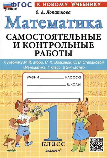 Математика. 1 класс. Самостоятельные и контрольные работы. К учебнику М ...