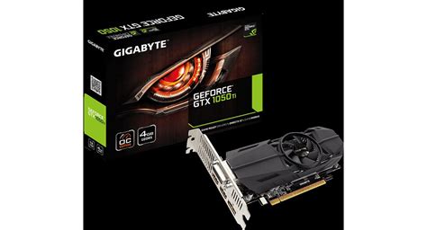 Gigabyte GeForce GTX 1050 Ti OC Low Profile 4G [GV-N105TOC-4GL ...