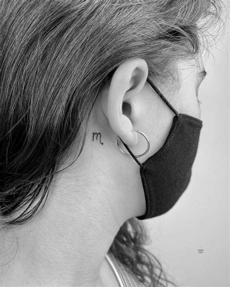 Details Scorpion Tattoo Behind Ear Latest In Coedo Vn