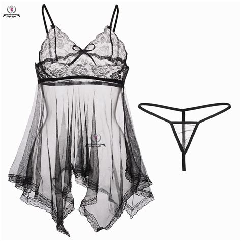 Jual Longnight Sexy Transparan Menggoda Lingerie Baju Tidur Women Sexy Lingerie 1127 Shopee
