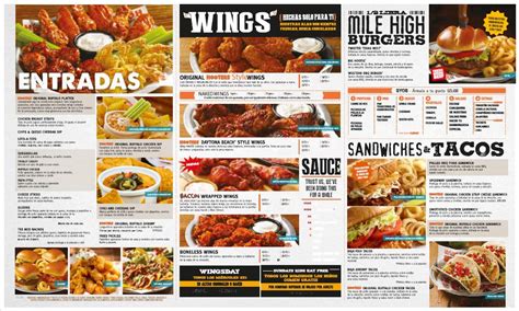 Hooters Restaurante - Carta del restaurante Hooters Cali, Cali