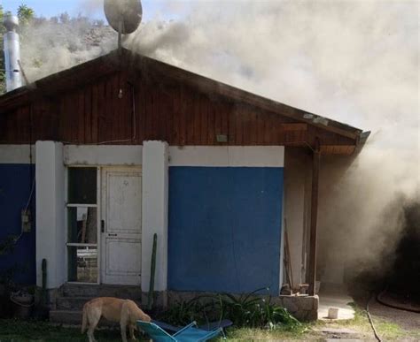 Andes On Line Incendio Destruy Por Completo Una Casa En El Sector De